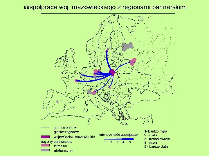 Współpraca woj. mazowieckiego z regionami partnerskimi 