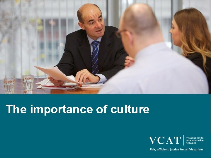 The importance of culture 