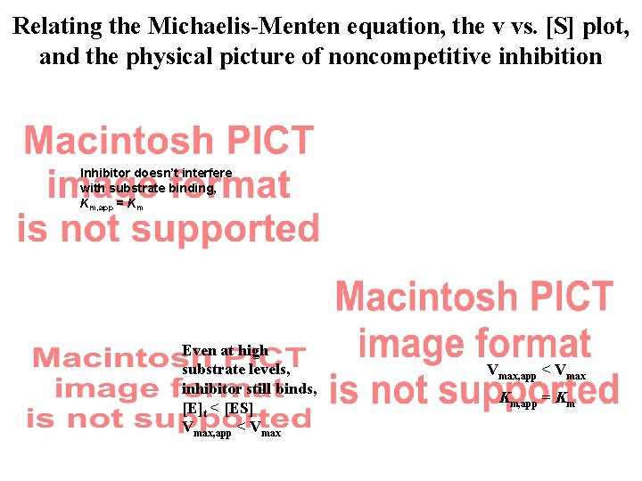Relating the Michaelis-Menten equation, the v vs. [S] plot, and the physical picture of