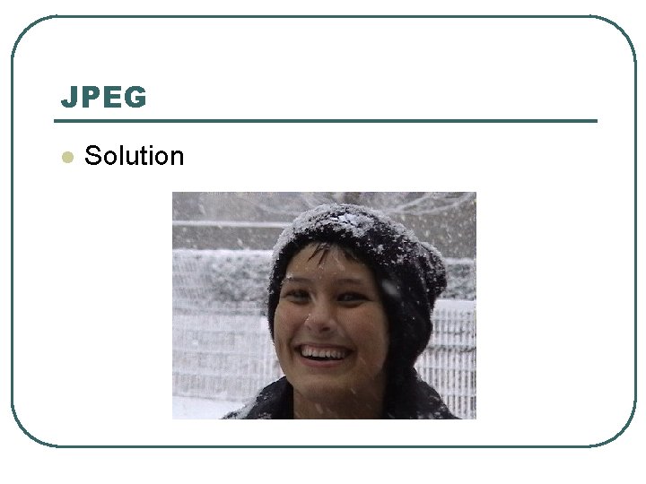 JPEG l Solution 