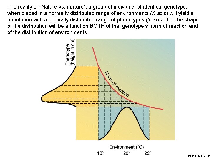 The reality of “Nature vs. nurture”: a group of individual of identical genotype, when