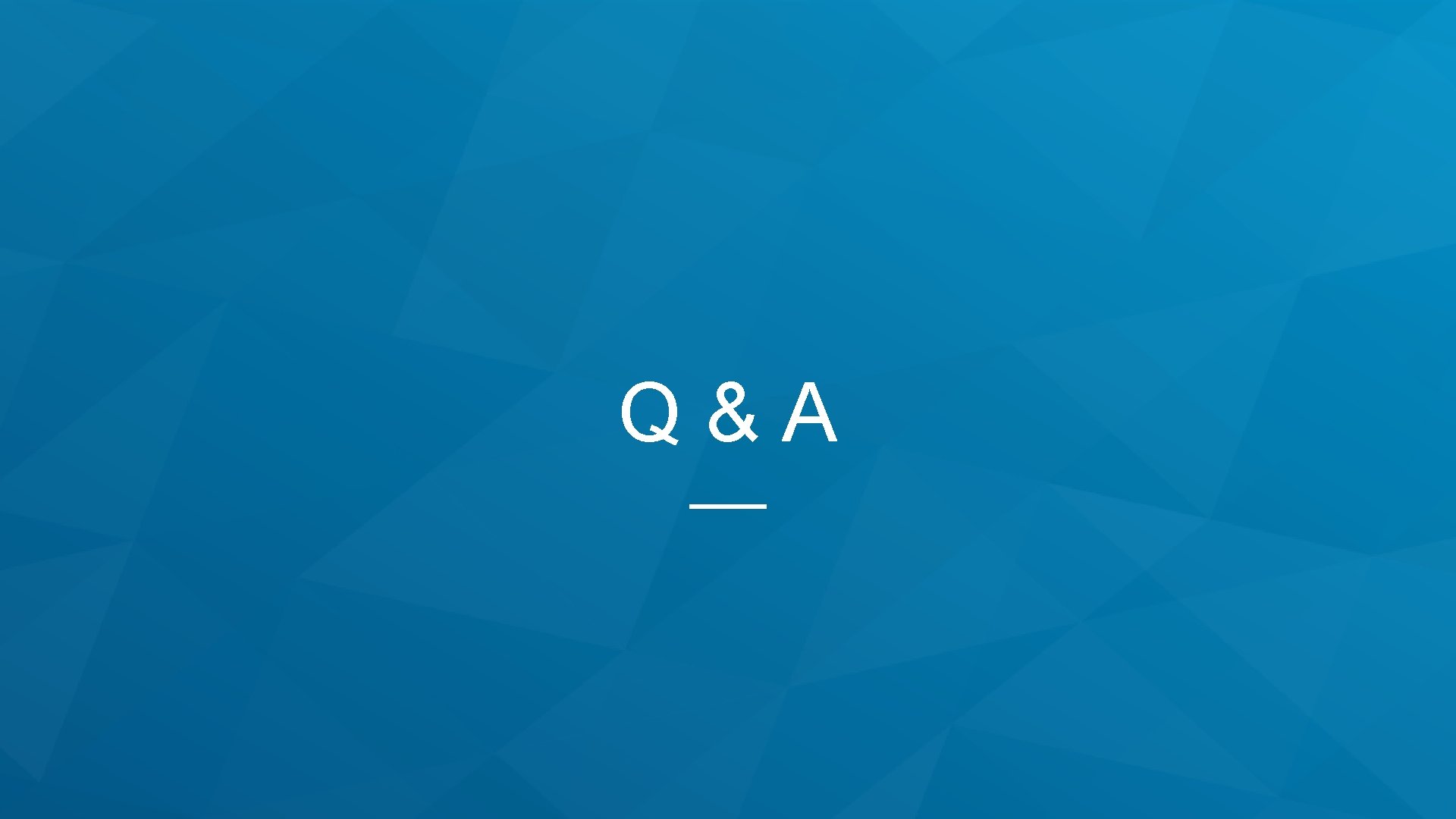 Q&A 