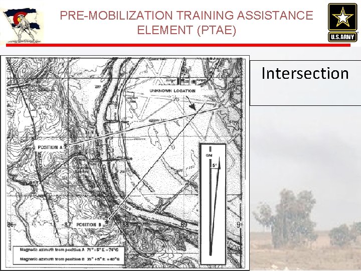 PRE-MOBILIZATION TRAINING ASSISTANCE ELEMENT (PTAE) Intersection 