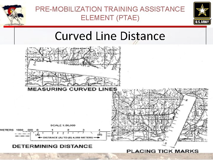 PRE-MOBILIZATION TRAINING ASSISTANCE ELEMENT (PTAE) Curved Line Distance PRE-MOBILIZATION TRAINING ASSISTANCE ELEMENT (PTAE) Curved Line Distance