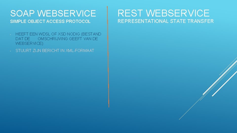 SOAP WEBSERVICE SIMPLE OBJECT ACCESS PROTOCOL - HEEFT EEN WDSL OF XSD NODIG (BESTAND