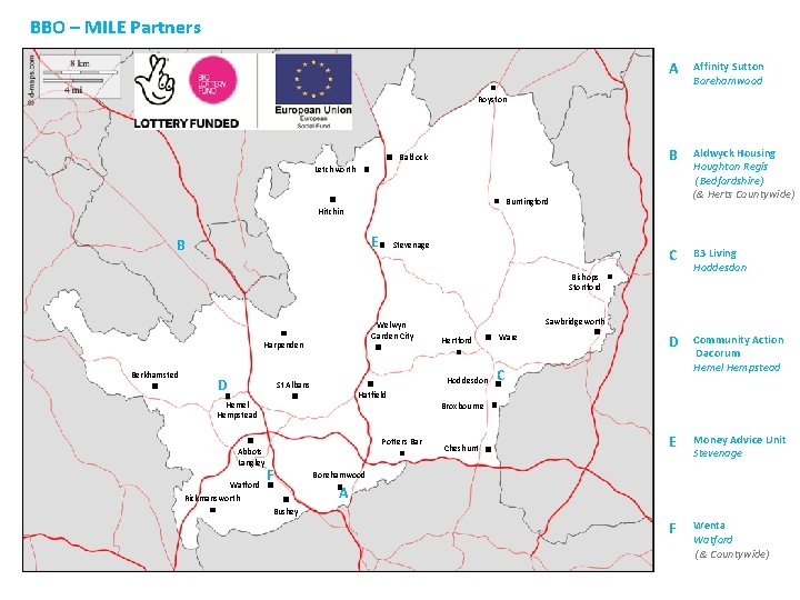 BBO – MILE Partners A Affinity Sutton Borehamwood B Aldwyck Housing Houghton Regis (Bedfordshire)