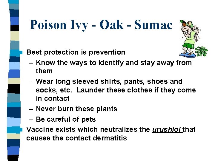 Poison Ivy - Oak - Sumac Best protection is prevention – Know the ways