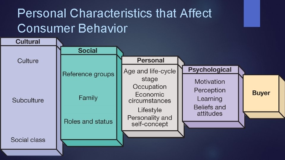 Personal Characteristics that Affect Consumer Behavior 