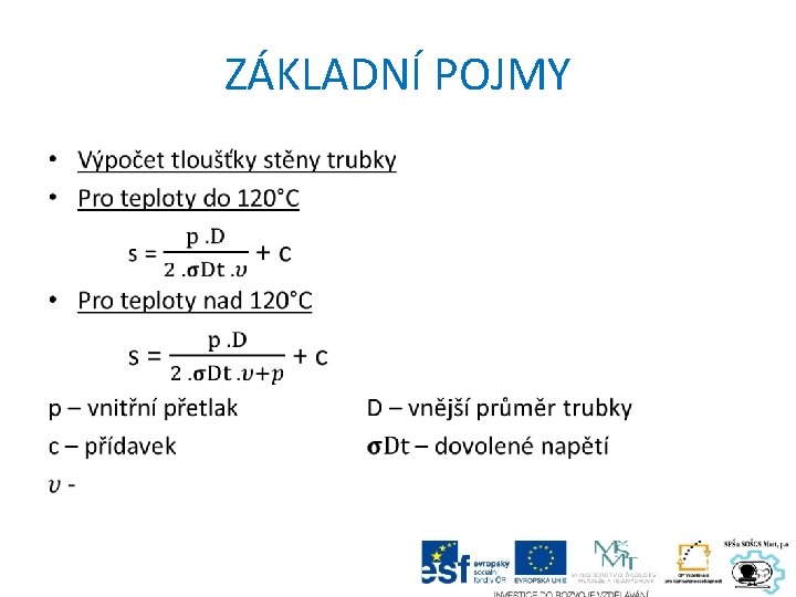 ZÁKLADNÍ POJMY • 