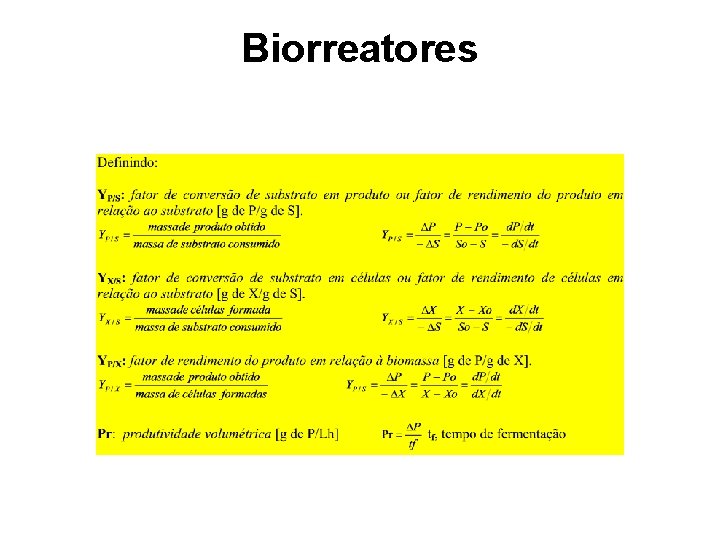 Biorreatores 
