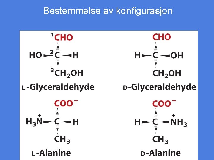 Bestemmelse av konfigurasjon 