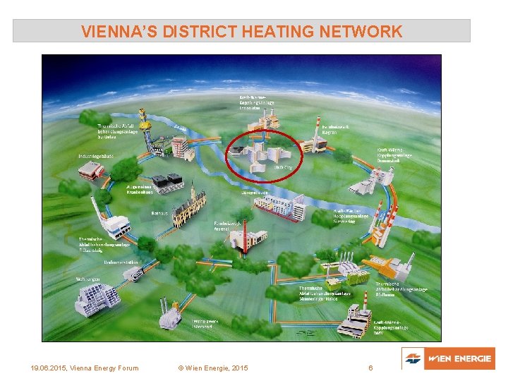 VIENNA’S DISTRICT HEATING NETWORK 19. 06. 2015, Vienna Energy Forum © Wien Energie, 2015