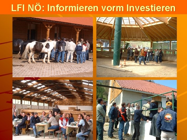 LFI NÖ: Informieren vorm Investieren 