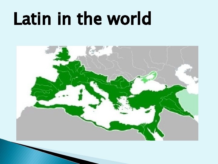 Latin in the world 