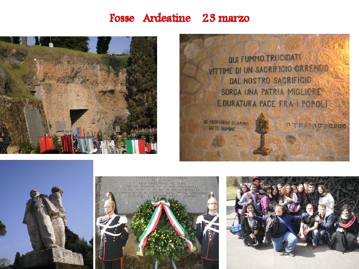 Fosse Ardeatine 23 marzo 