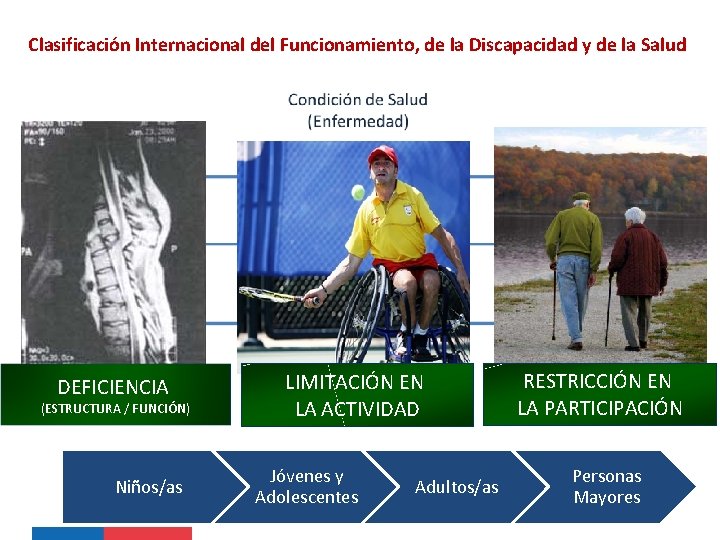 Clasificación Internacional del Funcionamiento, de la Discapacidad y de la Salud DEFICIENCIA (ESTRUCTURA /