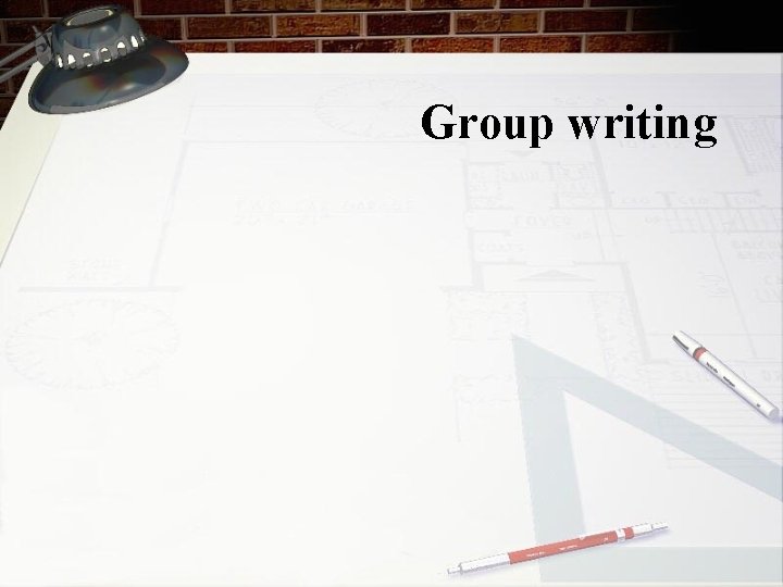 Group writing 