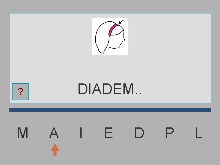 DIADEM. . ? M A I E D P L 