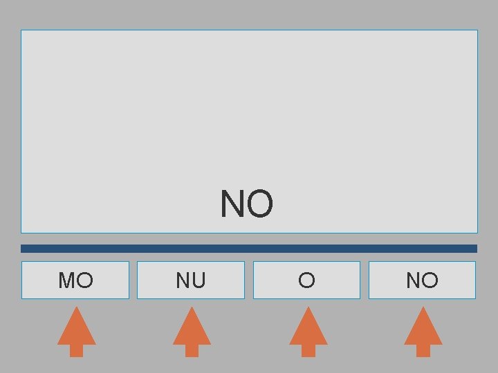 NO MO NU O NO 