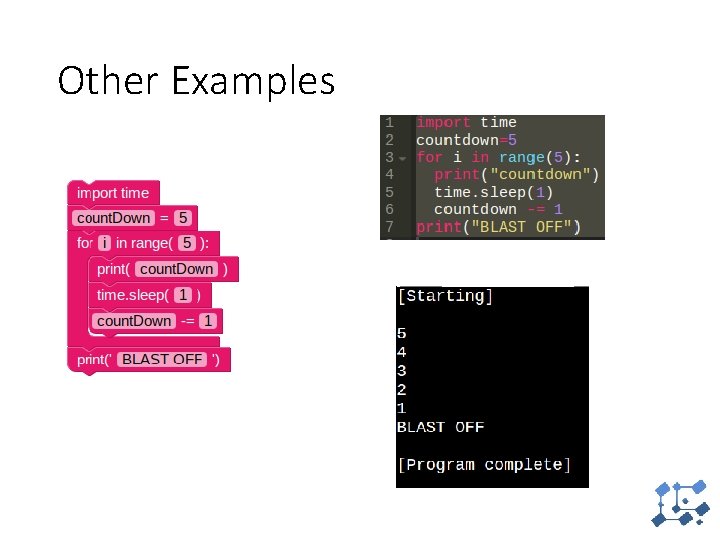 Other Examples 