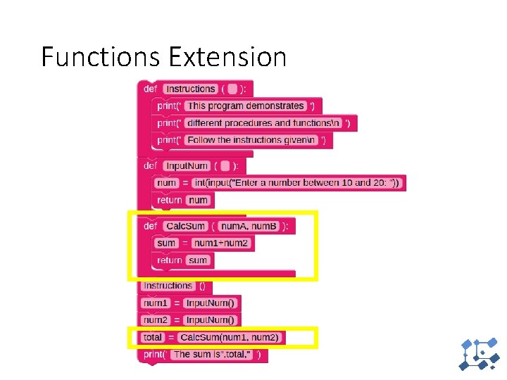 Functions Extension 