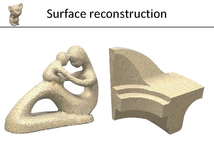 Surface reconstruction 