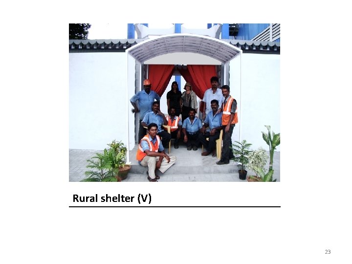 Rural shelter (V) 23 