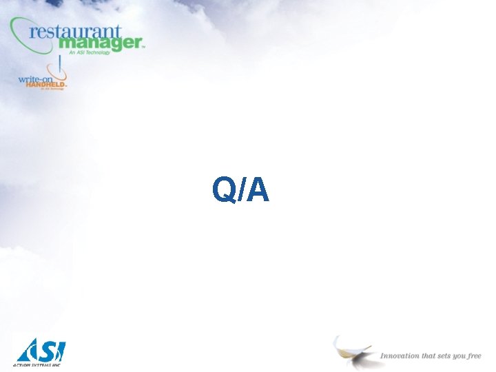 Q/A Q/A