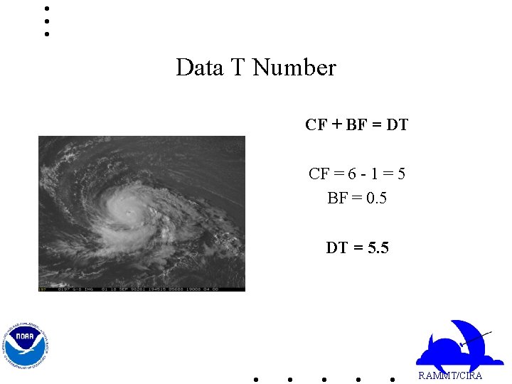 Data T Number CF + BF = DT CF = 6 - 1 =