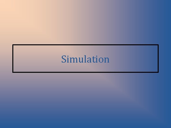 Simulation 