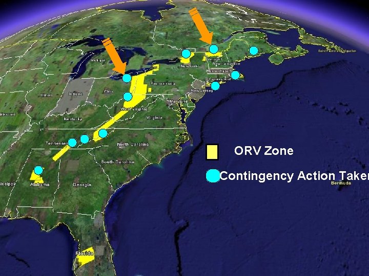 ORV Zone Contingency Action Taken 