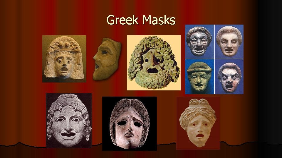 Greek Masks 