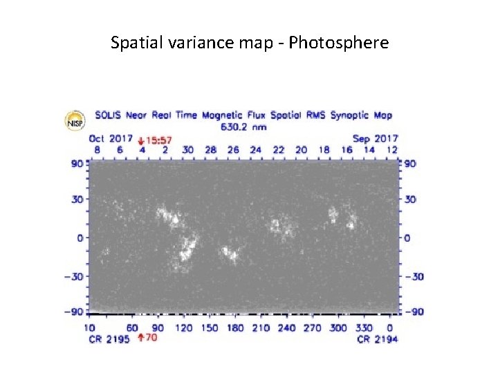 Spatial variance map - Photosphere 