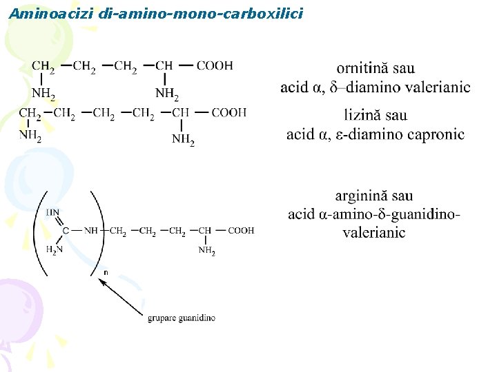 Aminoacizi di-amino-mono-carboxilici 