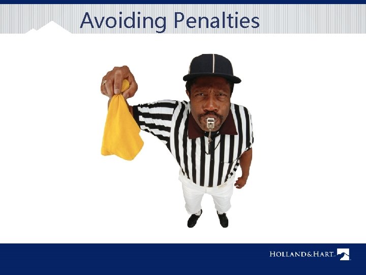 Avoiding Penalties 