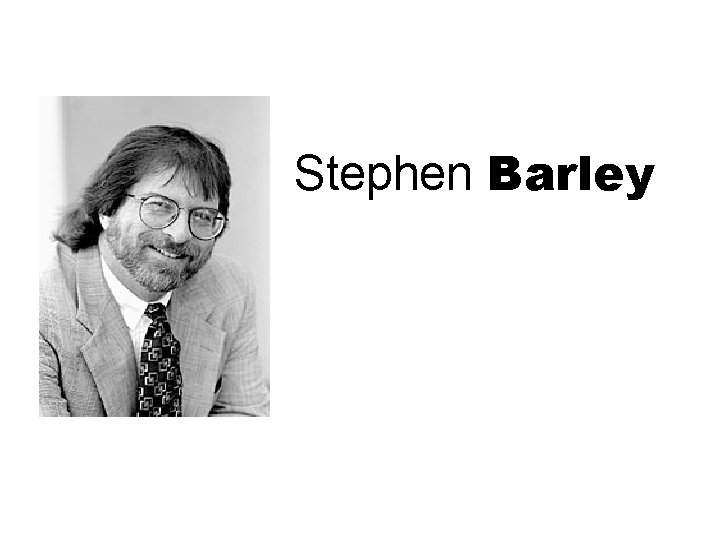 Stephen Barley 