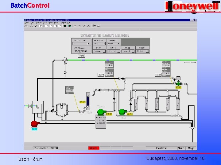 Batch. Control Batch Fórum Budapest, 2000. november 10. 