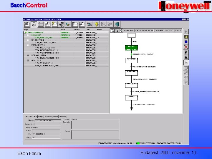 Batch. Control Batch Fórum Budapest, 2000. november 10. 