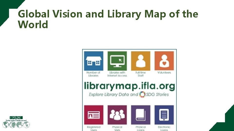 Global Vision and Library Map of the World Sustainable Development 