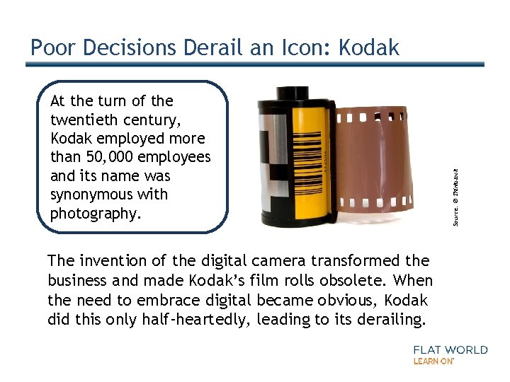 At the turn of the twentieth century, Kodak employed more than 50, 000 employees