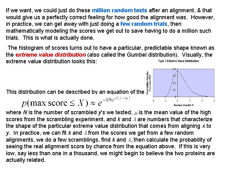 If we want, we could just do these million random tests after an alignment,