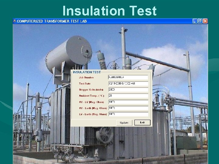 Insulation Test 