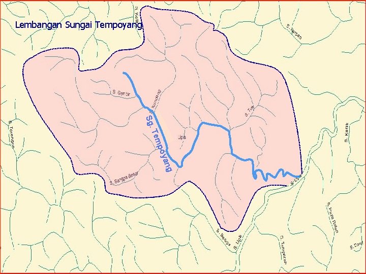 Lembangan Sungai Tempoyang Sg. ang poy Tem 