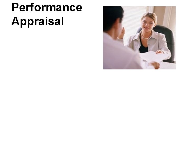 Performance Appraisal 