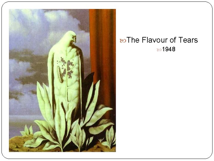  The Flavour of Tears 1948 