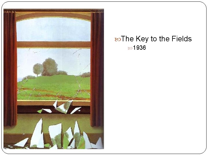  The Key to the Fields 1936 