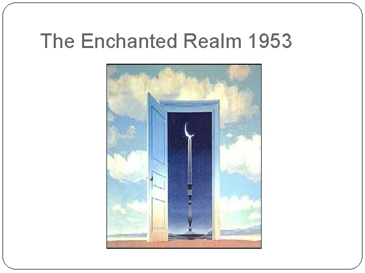 The Enchanted Realm 1953 