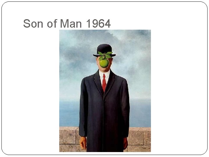 Son of Man 1964 