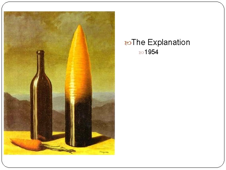  The Explanation 1954 