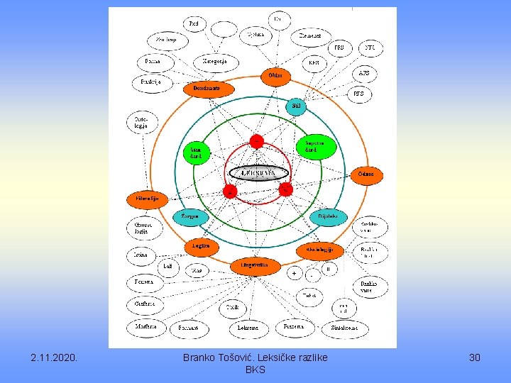 2. 11. 2020. Branko Tošović. Leksičke razlike BKS 30 
